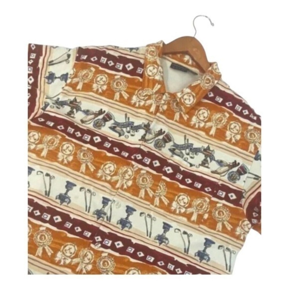 Chip Shot Golf‎ Graphics Shirt Button Soft Cotton Men's XL "The Soul of Golf " - Picture 15 of 15